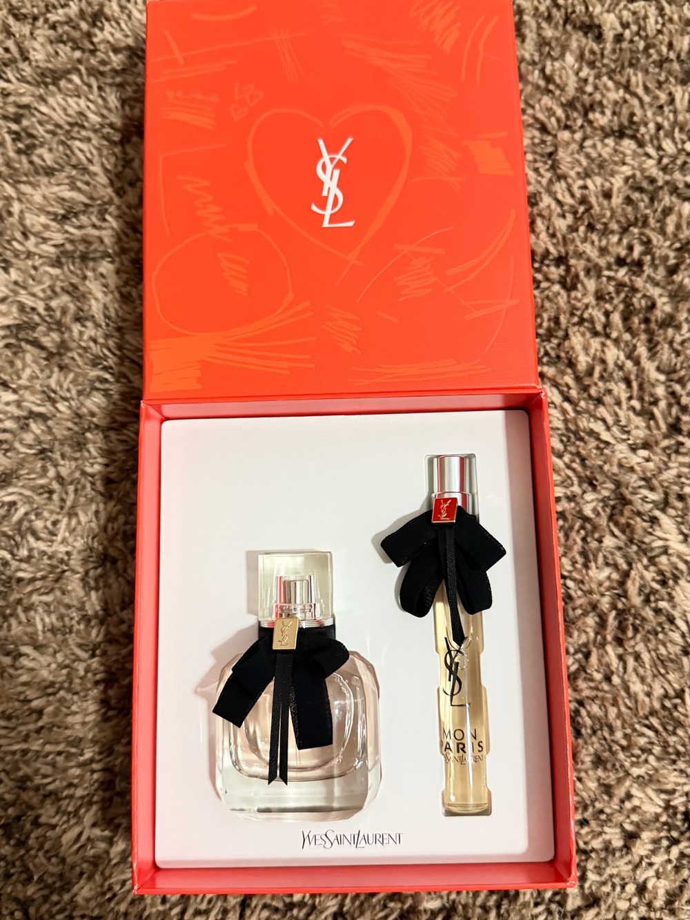 YSL perfume Mon Paris gift box